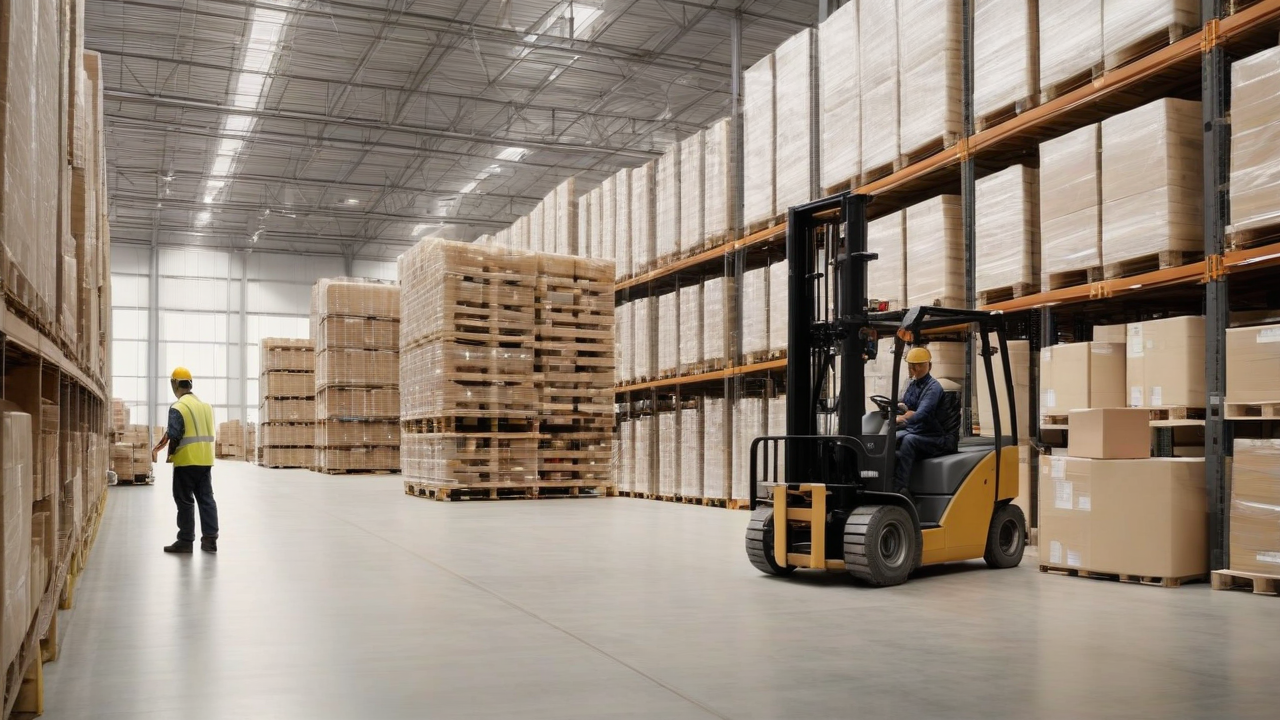 AI w logistyce - magazyn